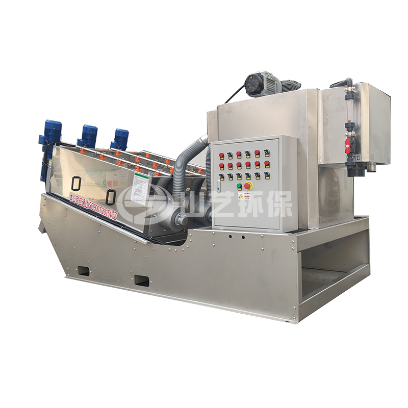 常見的污泥脫水機有哪幾種？怎么選污泥脫水設備？